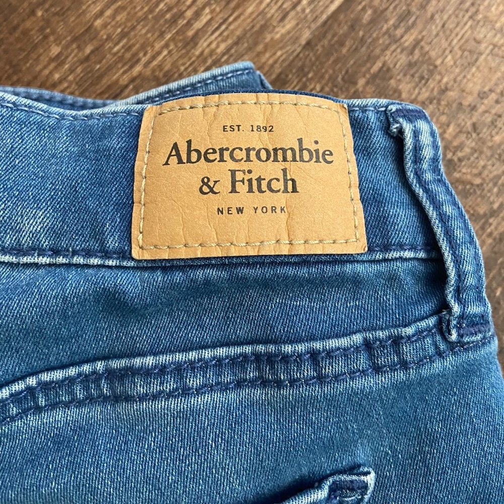 Abercrombie + Fitch Mid-Rise Skinny Jeans -25x29 - Picture 8 of 8